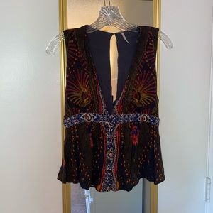 Free People Patterned Vest / Tank